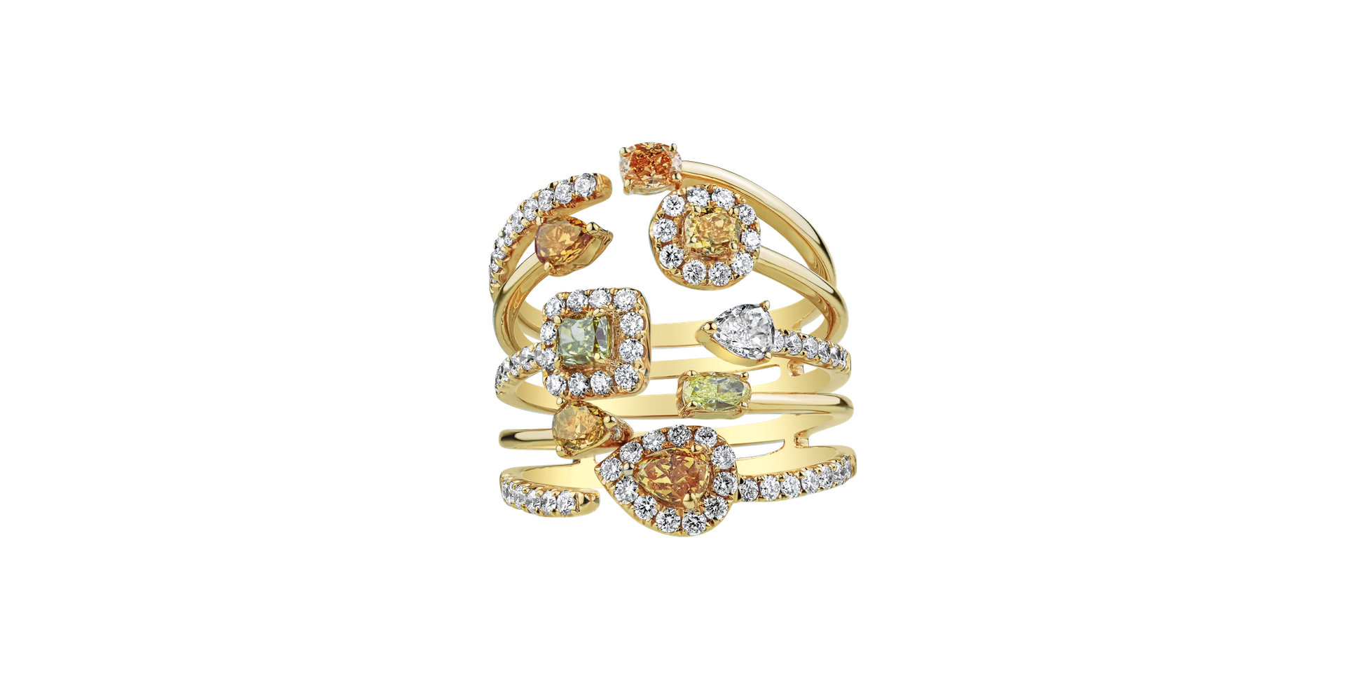 Prsten s diamanty Dream Labyrinth