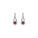 Náušnice s rubínem a diamanty Ruby Tears5