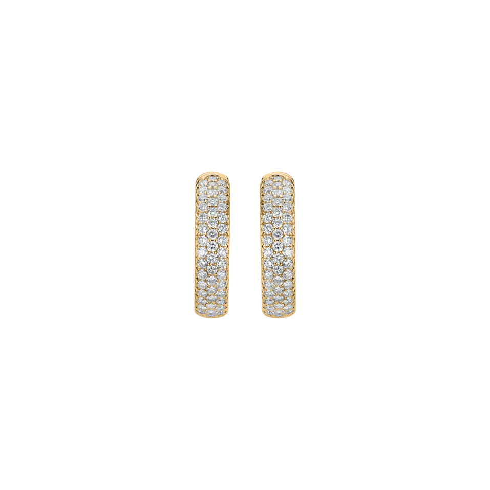 Náušnice s diamanty Aristocratic Taste