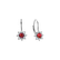 Náušnice s rubínem a diamanty Celestial Romance3