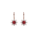 Náušnice s rubínem a diamanty Celestial Romance2