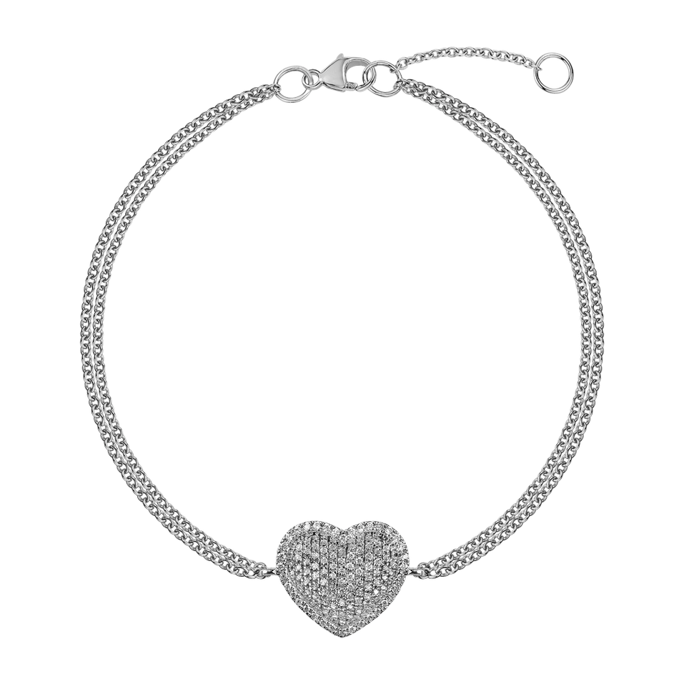 Náramek s diamanty Love Dimension