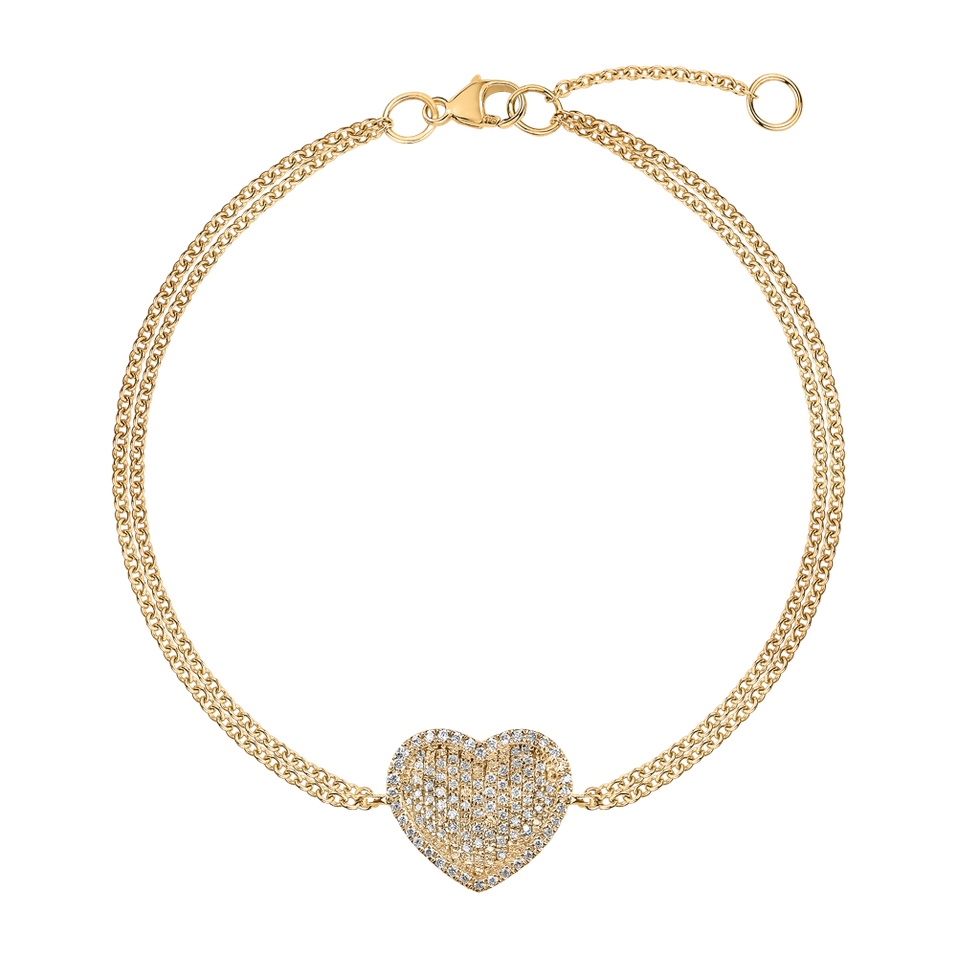 Náramek s diamanty Love Dimension