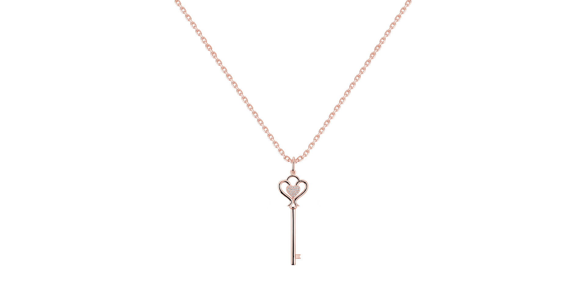 Přívěs s diamanty Alchemy Key