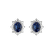 Náušnice s safírem a diamanty Mary Magdalene2