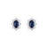 Náušnice s safírem a diamanty Mary Magdalene2