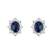 Náušnice s safírem a diamanty Mary Magdalene2