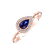 Prsten s safírem a diamanty Sapphire Tear2