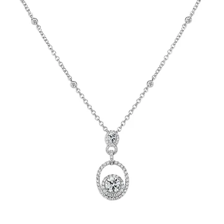 Náhrdelník s diamanty Lueur de Lune