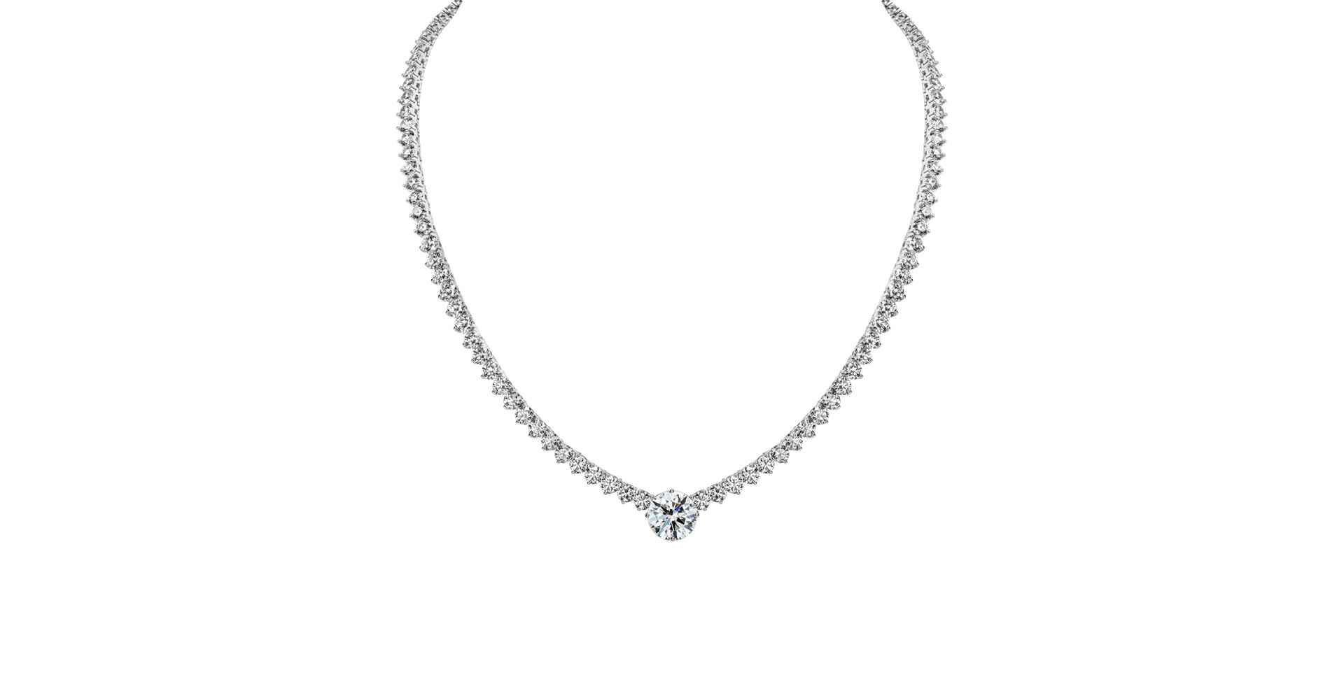 Náhrdelník s diamanty Gremory