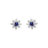 Náušnice s safírem a diamanty Frozen Sapphire2