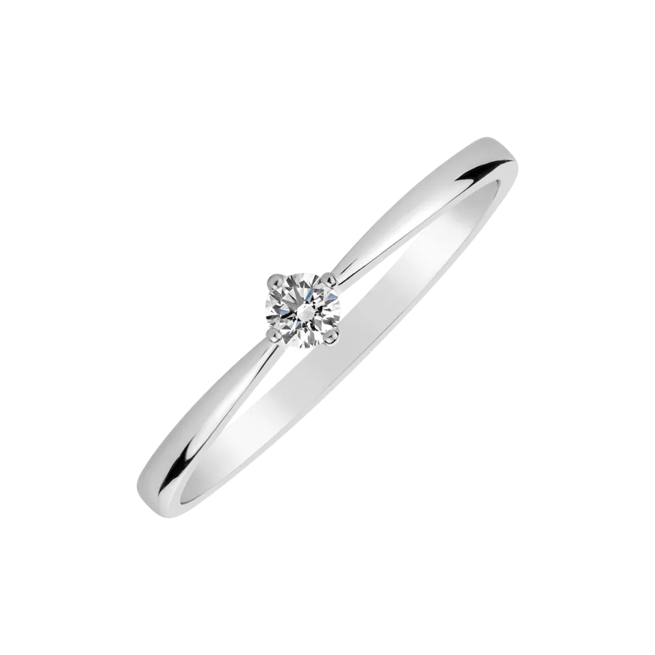 Prsten s diamantem Love Glow