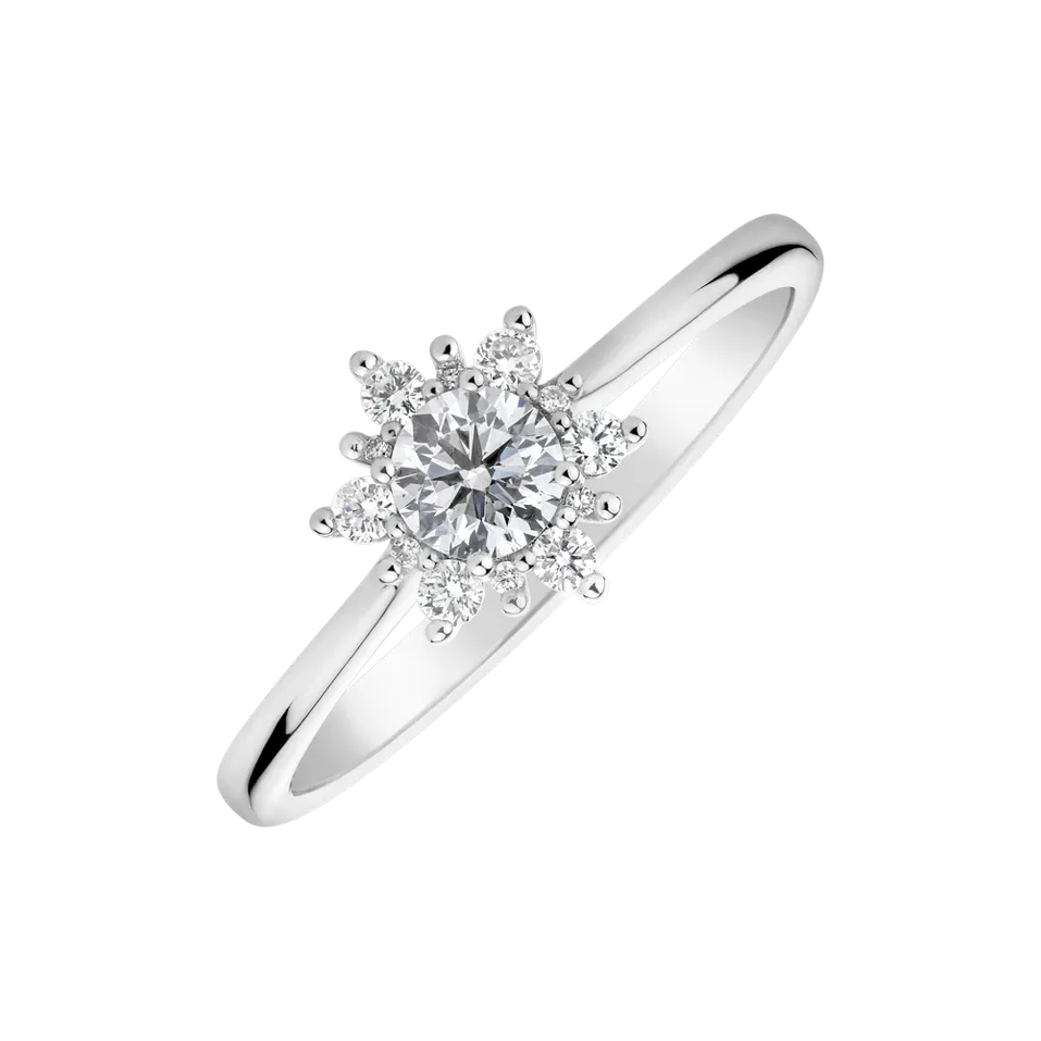 Prsten s diamanty Starlet
