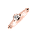 Prsten s diamantem Classy Dot2
