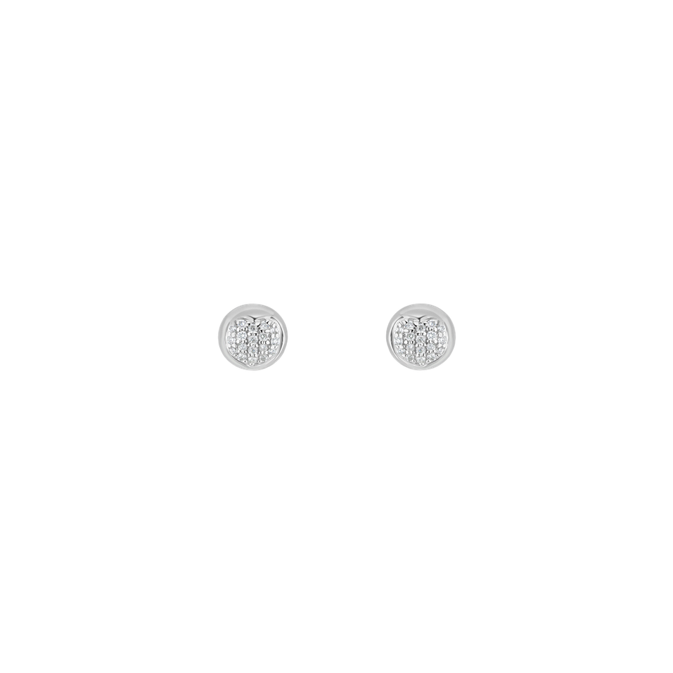 Náušnice s diamanty Charming Dots