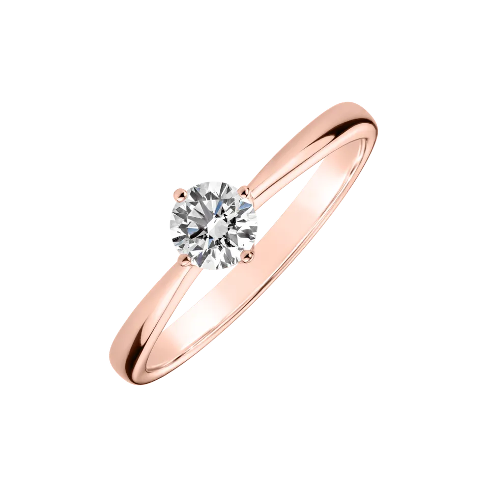 Prsten s diamantem Love Glow