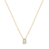Náhrdelník s diamanty Glittering Letter B2