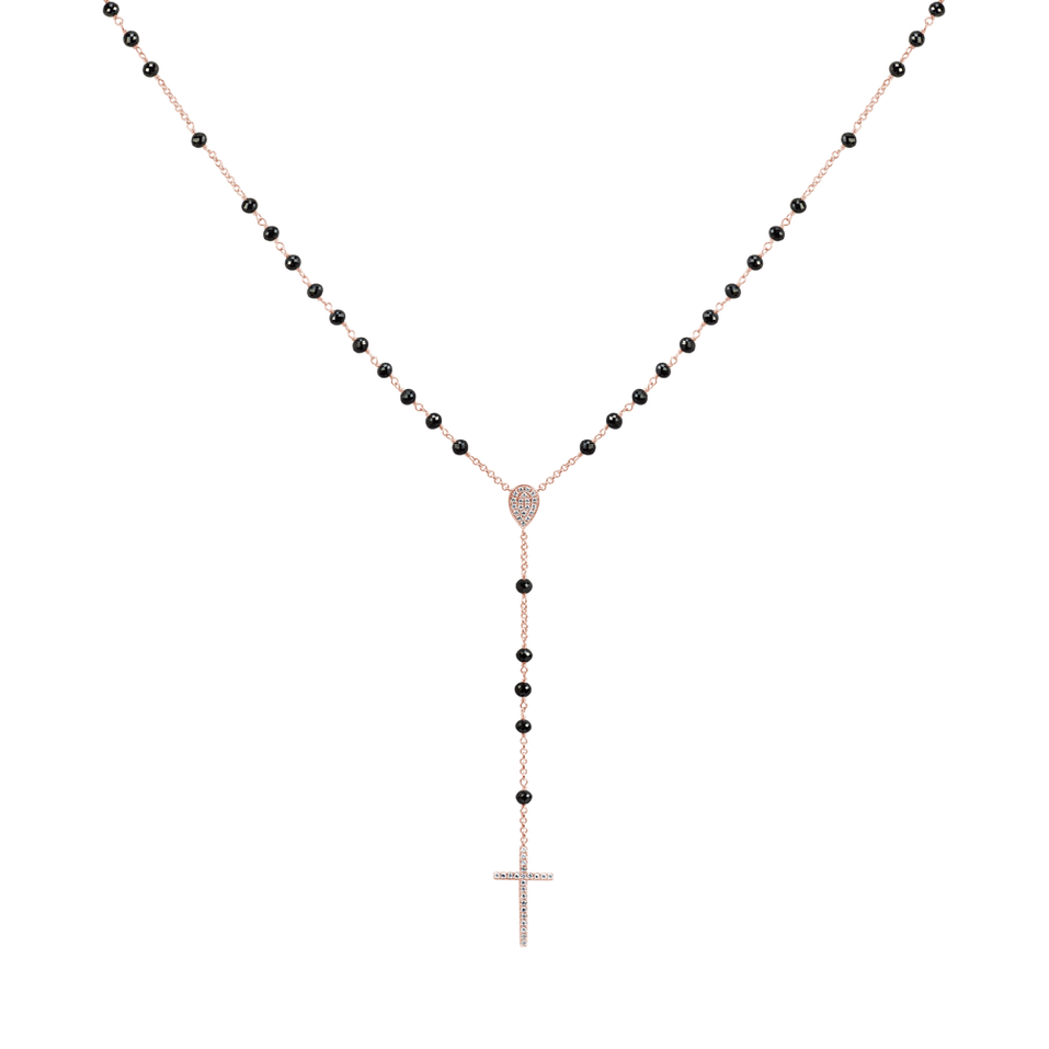 Nárdelník s diamanty Elegant Cross