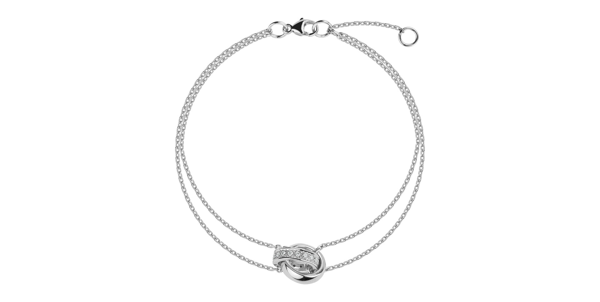 Náramek s diamanty Bond of Despair