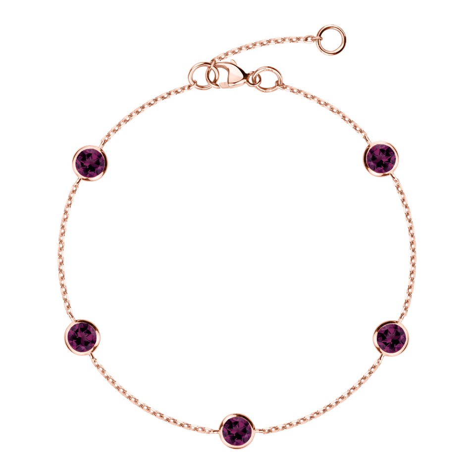 Náramek s Rhodolite Roggeveen