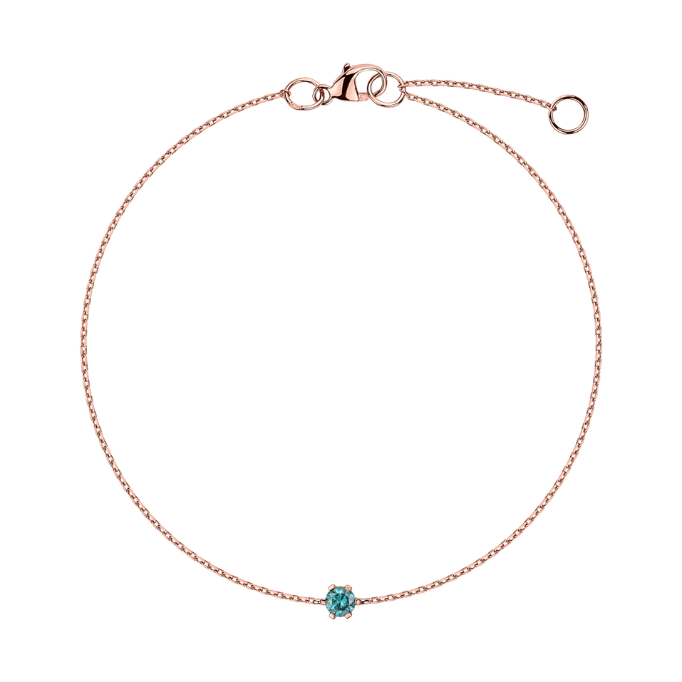 Náramek s modrým diamantem Essential Shine