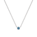 Náhrdelník 14kt bílé zlato s diamantem Essential Drop2