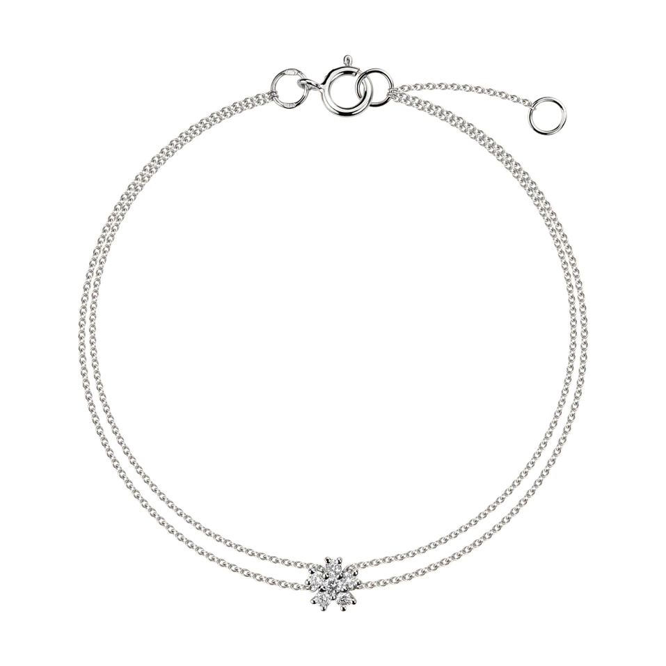 Náramek s diamanty Charming Allure