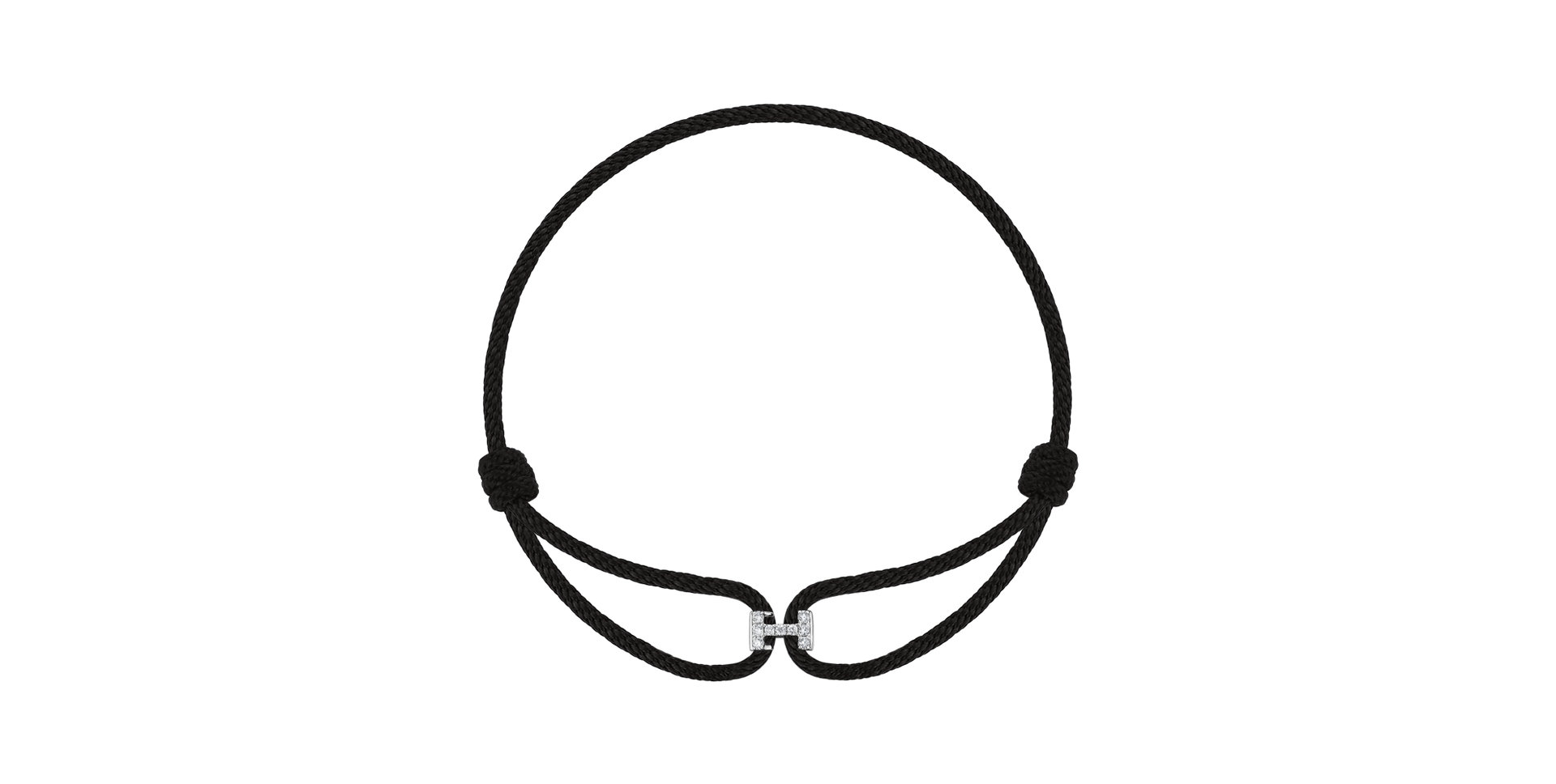 Náramek s diamanty Alphabet Delight