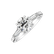 Prsten 14kt bílé zlato s diamantem Royal Ranger2