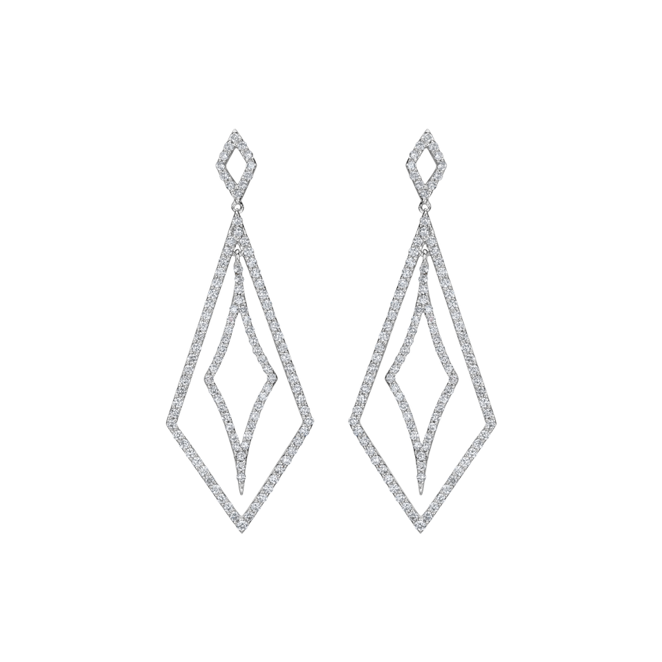 Náušnice s diamanty Star Way