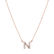 Náhrdelník s diamanty Shiny Alphabet2