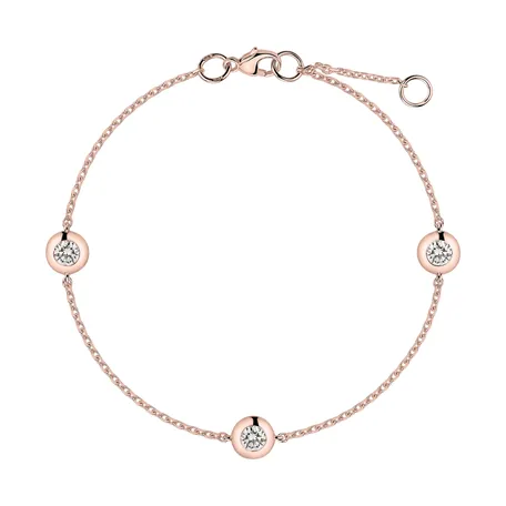 Náramek s diamanty Sparkling Dot