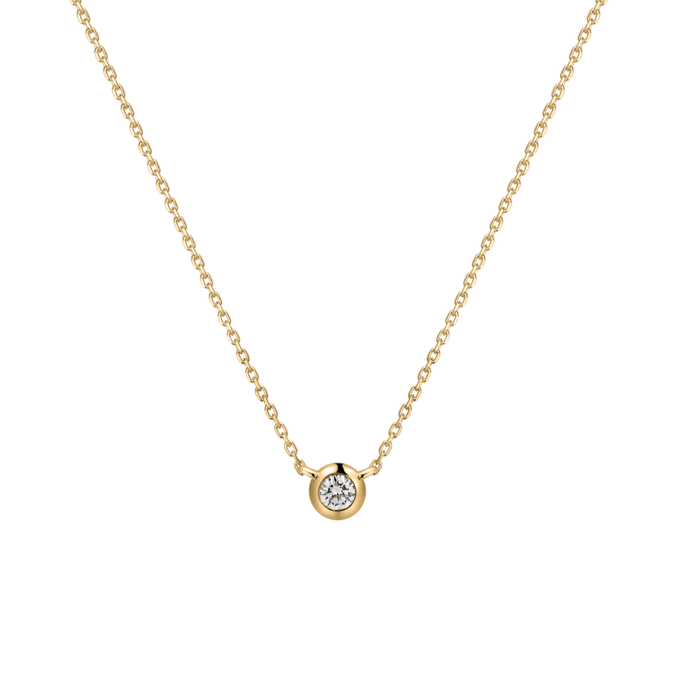 Náhrdelník s diamantem Sparkling Drop