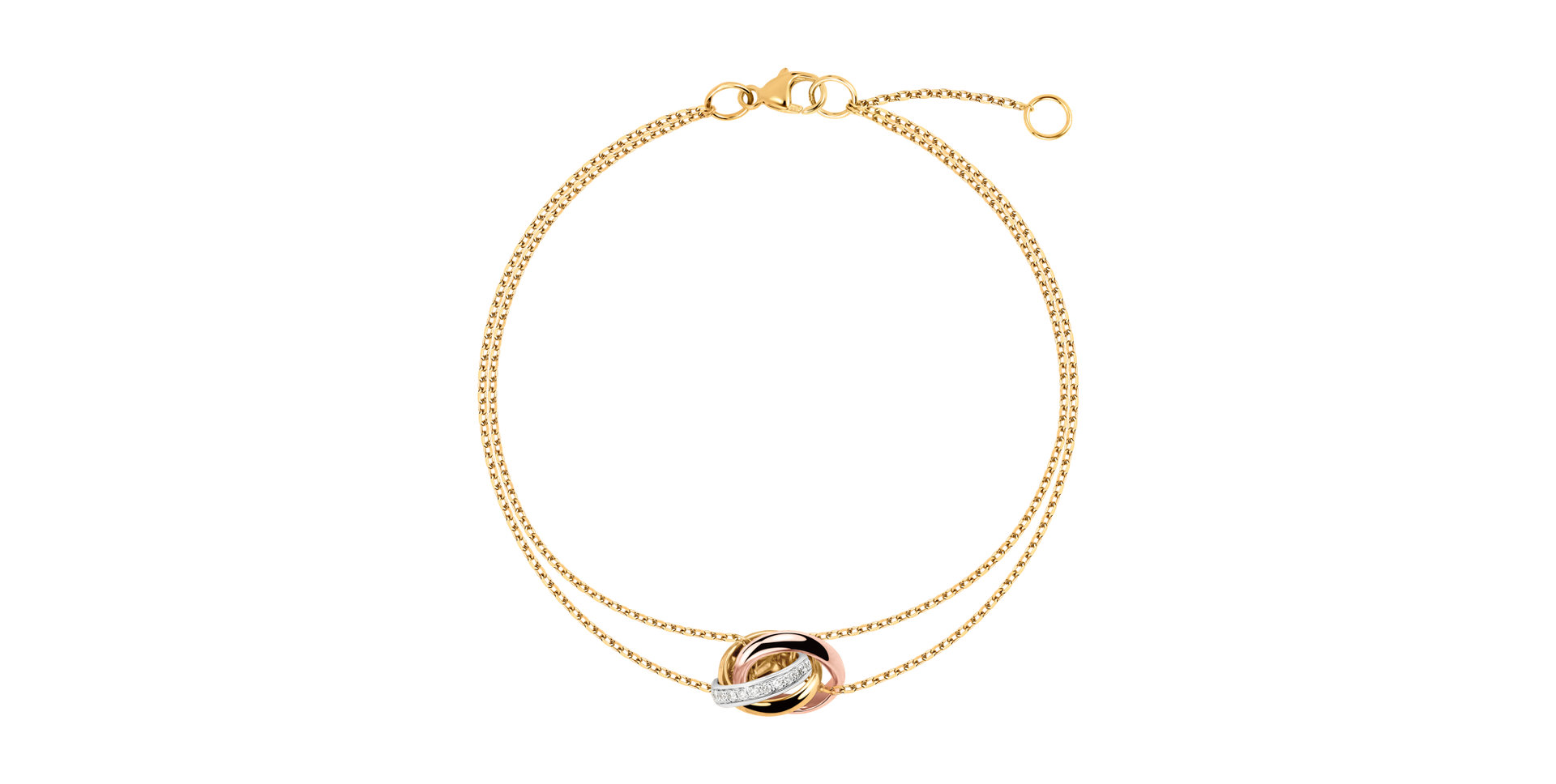 Náramek s diamanty Casto