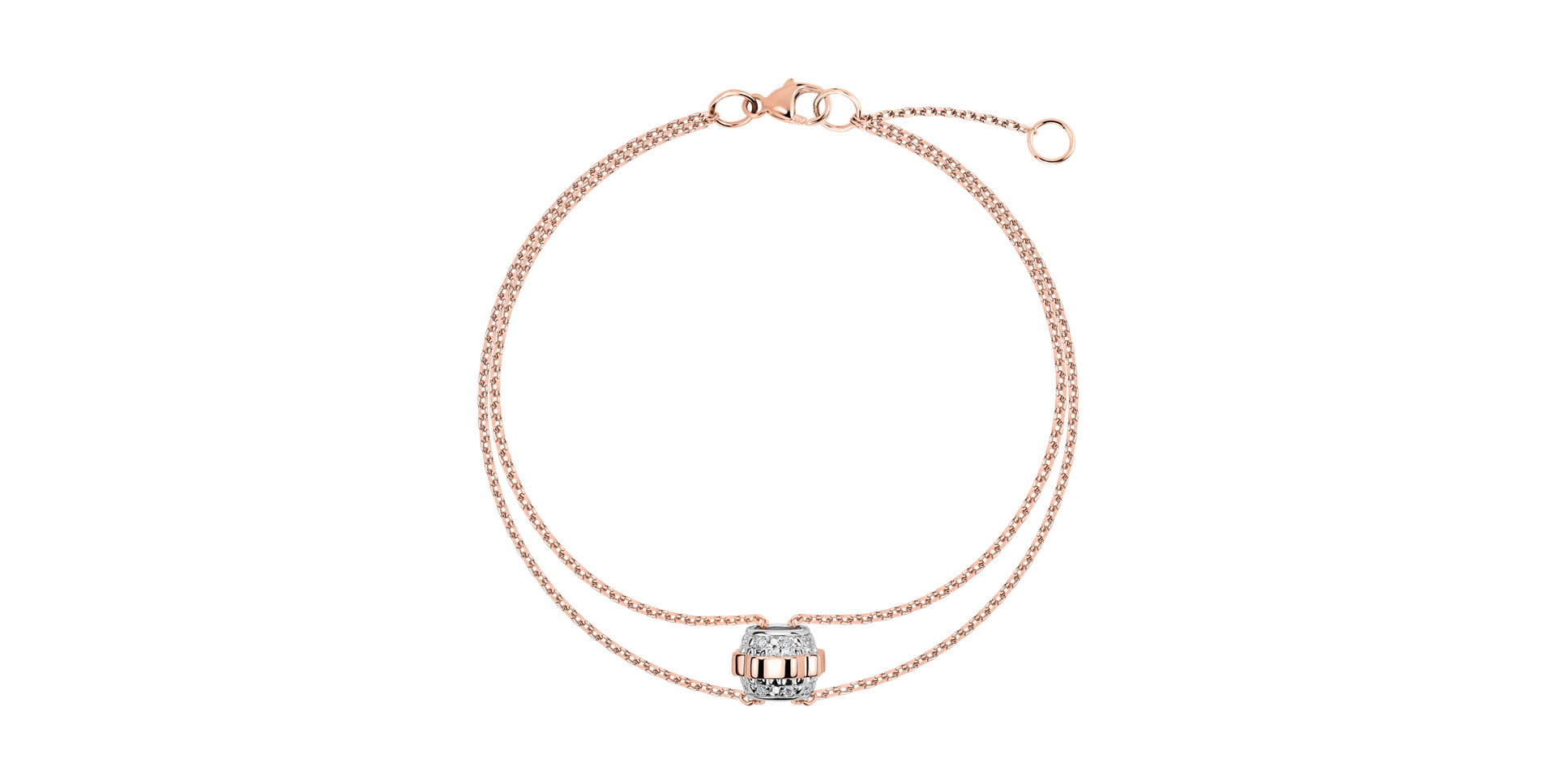 Náramek s diamanty Castiel