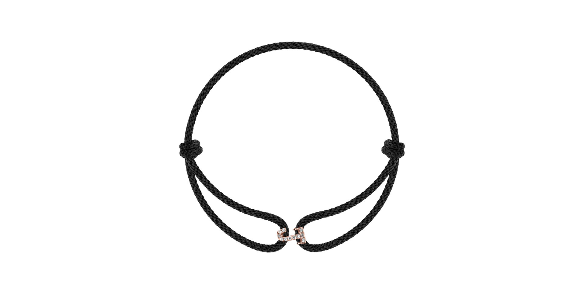 Náramek s diamanty Alphabeth Delight