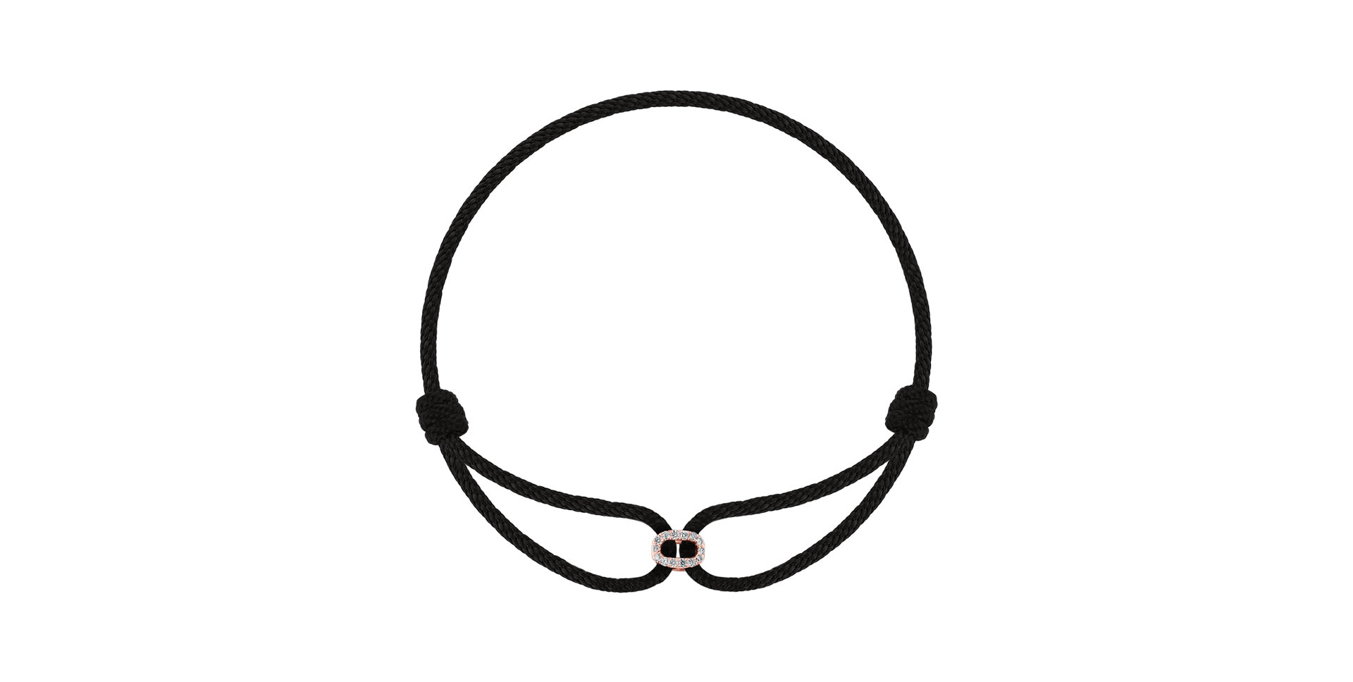 Náramek s diamanty Alphabet Delight