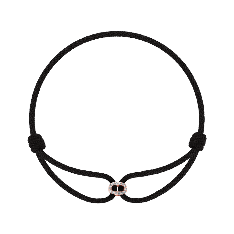 Náramek s diamanty Alphabet Delight