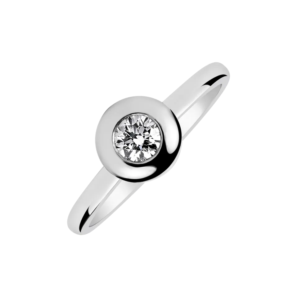 Prsten s diamantem Gentle Treasure