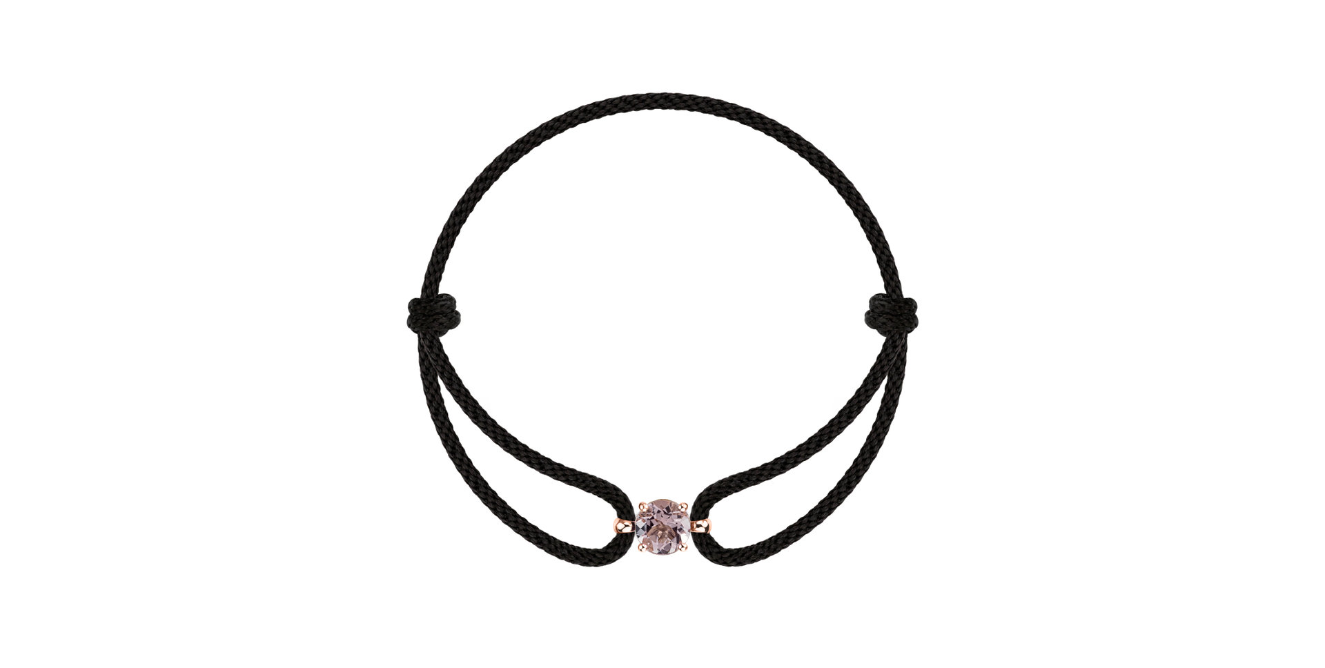 Náramek 14kt růžové zlato Delilah