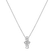 Náhrdelník 18kt bílé zlato s diamantem Jesus2