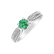 Prsten s diamanty a smaragdem Luciano2