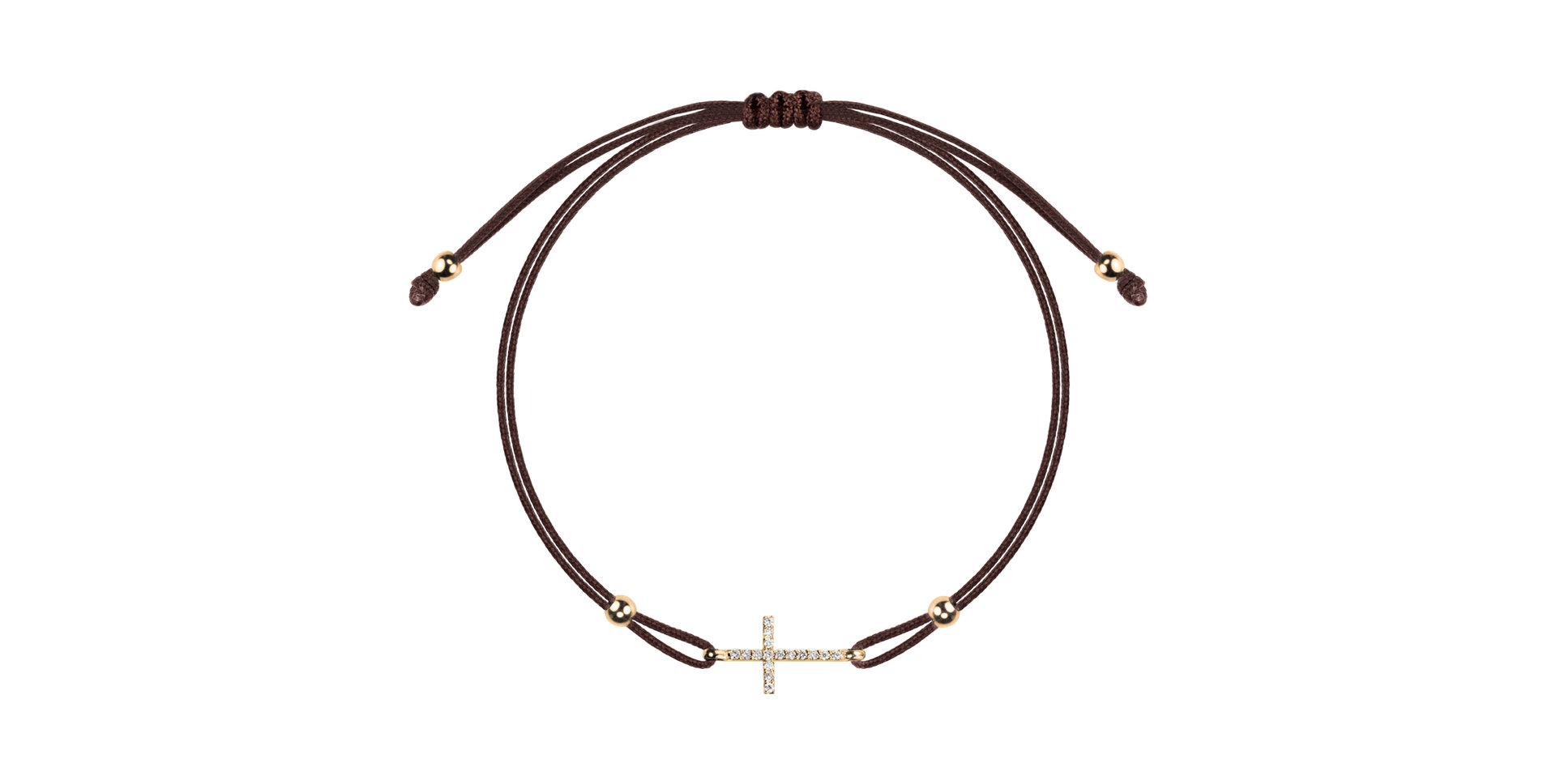 Náramek s diamanty Christian