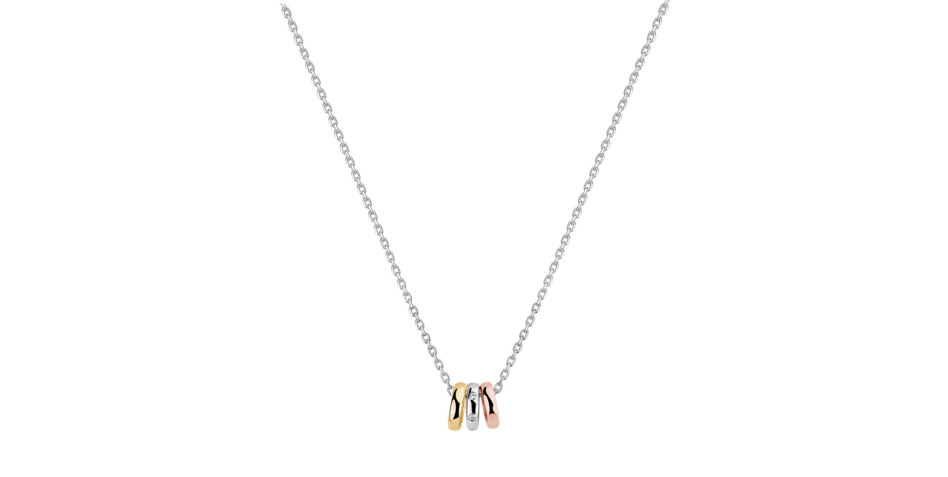 Náhrdelník s diamanty Circletta