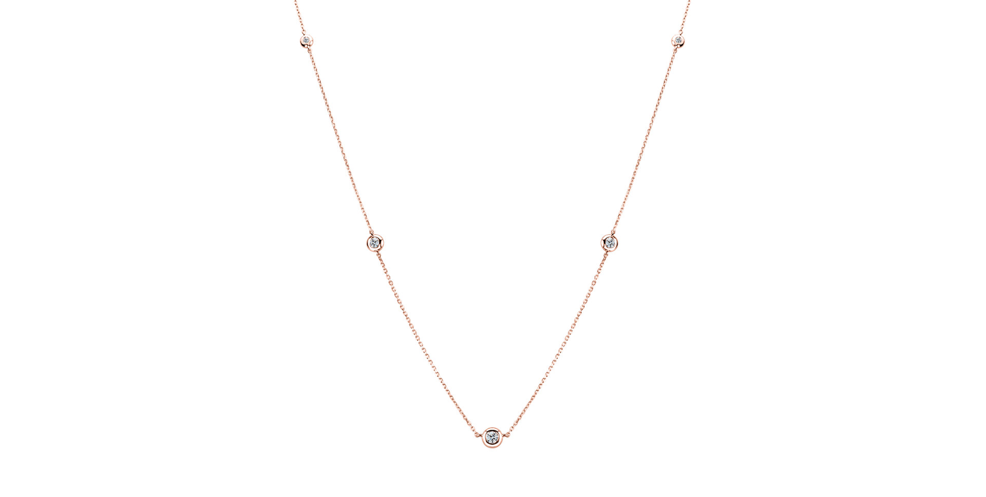 Náhrdelník s diamanty Atervi