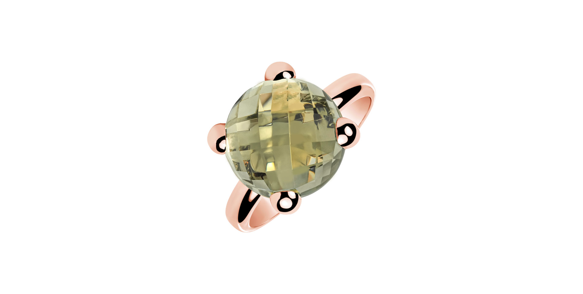 Prsten s ametystem Caridad