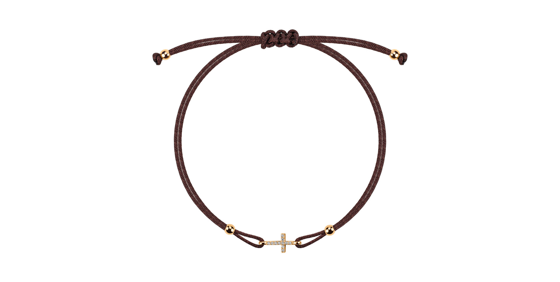 Náramek s diamanty Crosima