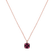 Náhrdelník s diamanty a rhodolitem Linnea2