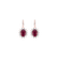 Náušnice s diamanty a rubínem Princess Sparkle2