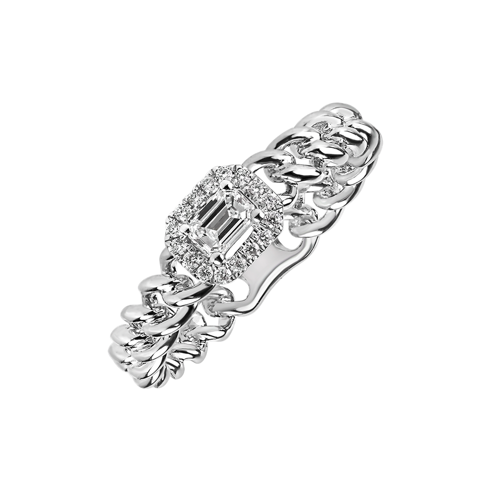 Prsten s diamanty Icy Fantasy